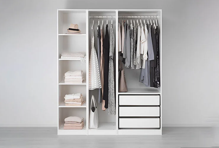 Walk In Wardrobe  With Dress Hanger